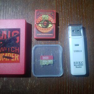 MiG Dumper and a mig flash version 2 with a 512GB micro sd card